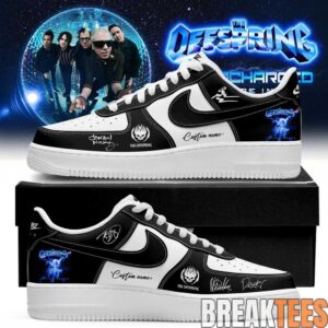 The Offspring SUPERCHARGED North American Tour Custom Edition AF1 Shoes 1