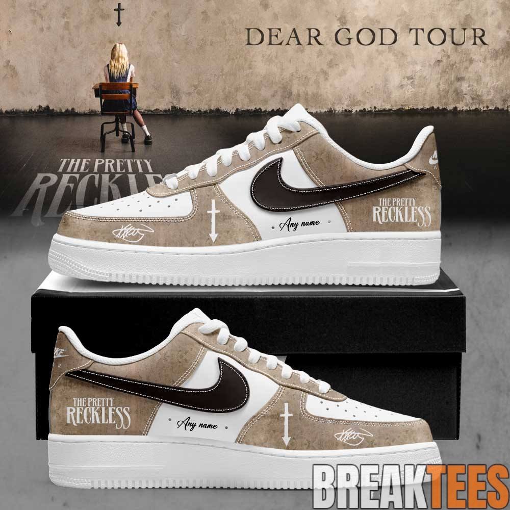 The Pretty Reckless – Dear God World Tour 2026 Signature Custom AF1 Shoes The Pretty Reckless – Dear God World Tour 2026 Signature Custom AF1 Shoes