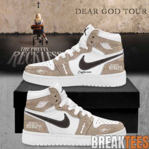 The Pretty Reckless – Dear God World Tour 2026 Signature Custom AJ1 Shoes 2