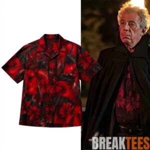 The Vampire Lestat Daniel Molloy Red Floral Hawaiian Shirt
