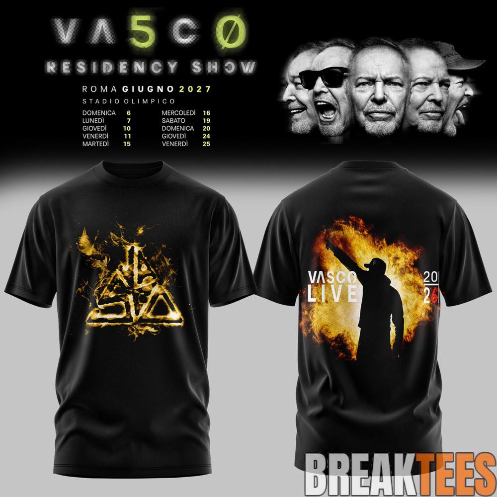 The Vasco Residency Show 2027 Limited Edition T-Shirt The Vasco Residency Show 2027 Limited Edition T-Shirt