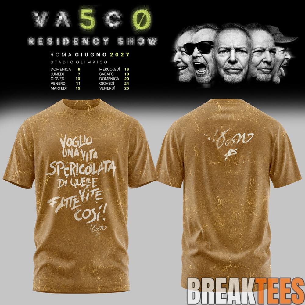 The Vasco Residency Show 2027 Limited Edition T-Shirt The Vasco Residency Show 2027 Limited Edition T-Shirt