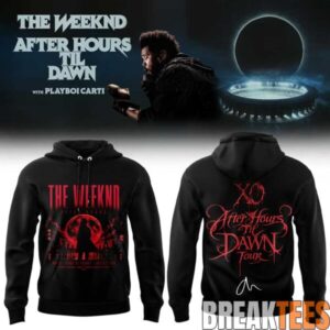 The Weeknd After Hours Til Dawn 2026 Stadium Tour Signature Limited Hoodie 3