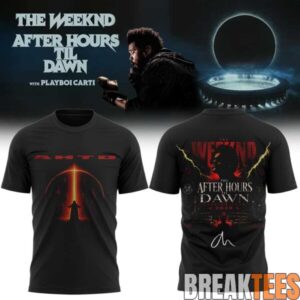 The Weeknd After Hours Til Dawn 2026 Stadium Tour Signature Limited T-Shirt 2 The Weeknd After Hours Til Dawn 2026 Stadium Tour Signature Limited T-Shirt 2