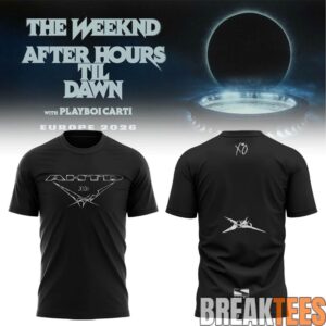 The Weeknd After Hours Til Dawn Tour T-Shirt 7
