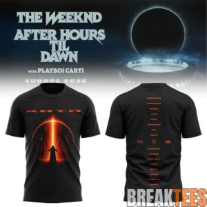The Weeknd After Hours Til Dawn Tour T-Shirt 9