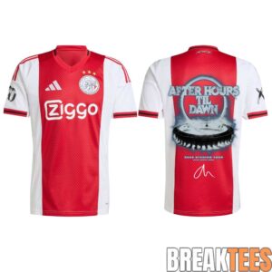 The Weeknd After Hours Til Dawn Tour x AFC Ajax Jersey 3