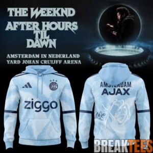 The Weeknd x Amsterdam Netherlands x After Hours Til Dawn Tour 2026 Hoodie