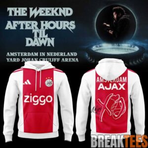 The Weeknd x Amsterdam Netherlands x After Hours Til Dawn Tour 2026 Hoodie 2