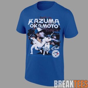 Toronto Blue Jays Kazuma Okamoto 2026 Special Shirt 1 Toronto Blue Jays Kazuma Okamoto 2026 Special Shirt 1