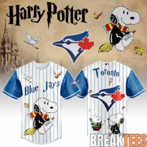 Toronto Blue Jays Peanuts Harry Potter 2026 Edition Baseball Jersey