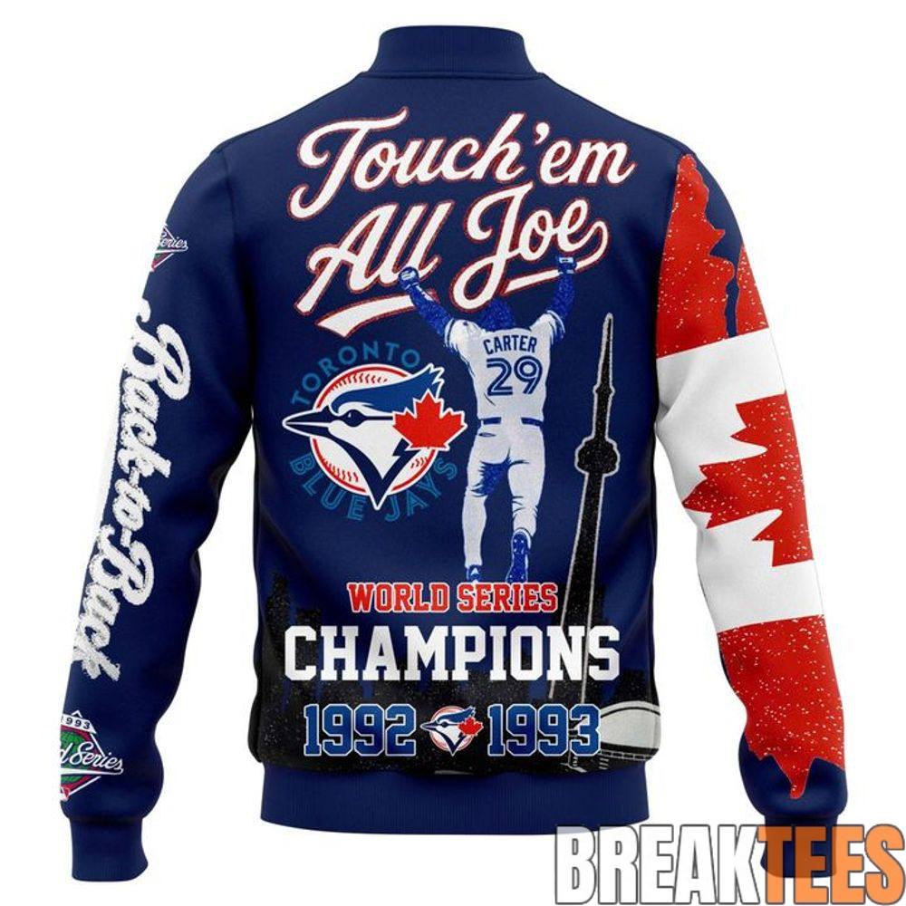 Toronto Blue Jays “Touch ’em all Joe!” Limited Edition 2026 Jacket Toronto Blue Jays “Touch ’em all Joe!” Limited Edition 2026 Jacket