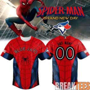 Toronto Blue Jays x Spider-Man Custom Edition Jersey