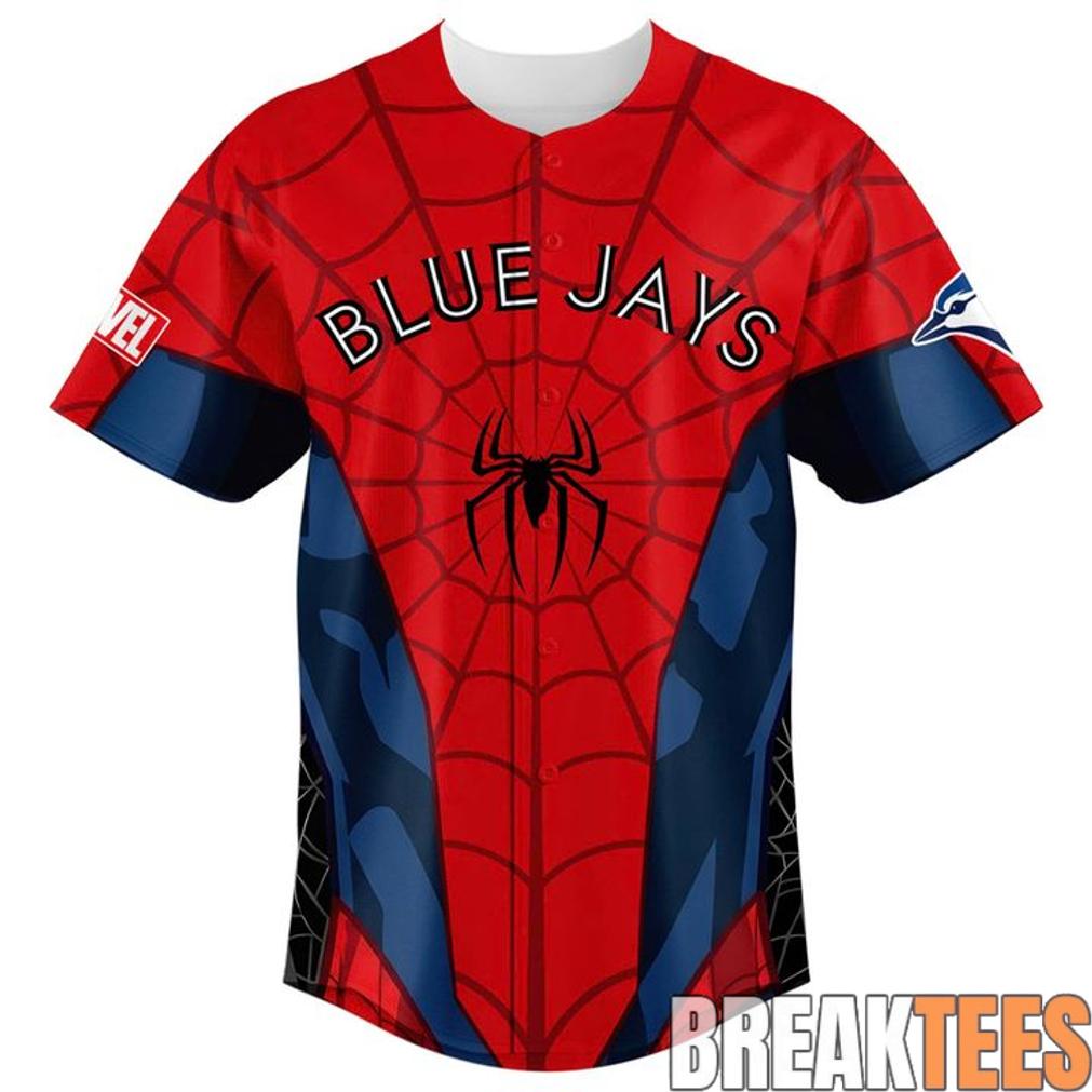 Toronto Blue Jays x Spider-Man Custom Edition Jersey Toronto Blue Jays x Spider-Man Custom Edition Jersey