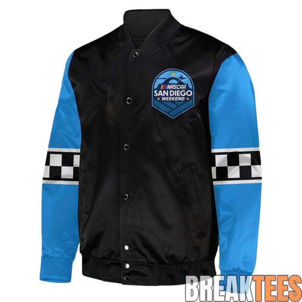 Travis Kelce Nascar Special Edition Bomber Jacket Travis Kelce Nascar Special Edition Bomber Jacket