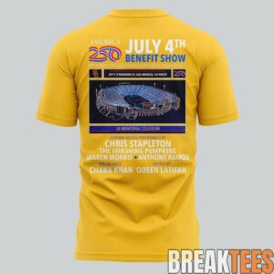 Trojans x America250 July 4th Benefit Show 2026 Yellow Shirt 2 Trojans x America250 July 4th Benefit Show 2026 Yellow Shirt 2