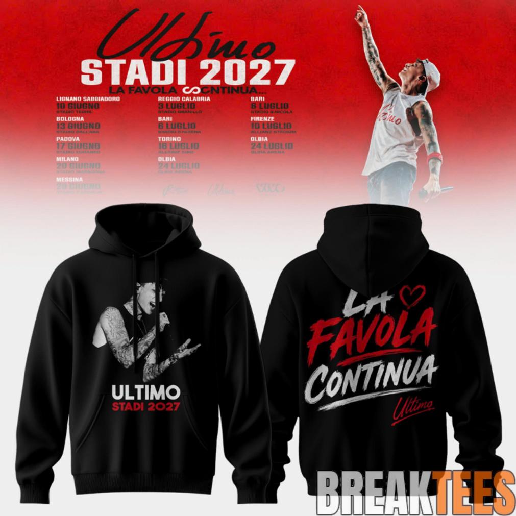 Ultimo Stadi 2027 Tour Hoodie Ultimo Stadi 2027 Tour Hoodie