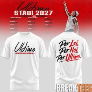 Ultimo Stadi 2027 Tour Shirt 1 Ultimo Stadi 2027 Tour Shirt 1