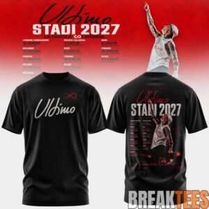 Ultimo Stadi 2027 Tour Shirt 4 Ultimo Stadi 2027 Tour Shirt 4