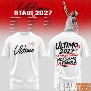 Ultimo Stadi 2027 Tour Shirt 6 Ultimo Stadi 2027 Tour Shirt 6