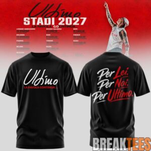 Ultimo Stadi 2027 Tour Shirt 7 Ultimo Stadi 2027 Tour Shirt 7