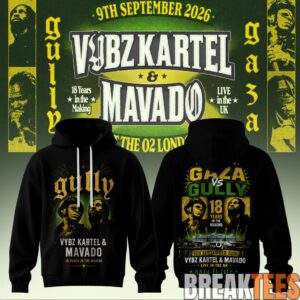 VYBZ KARTEL x MAVADO – GAZA vs GULLY Special Hoodie 1