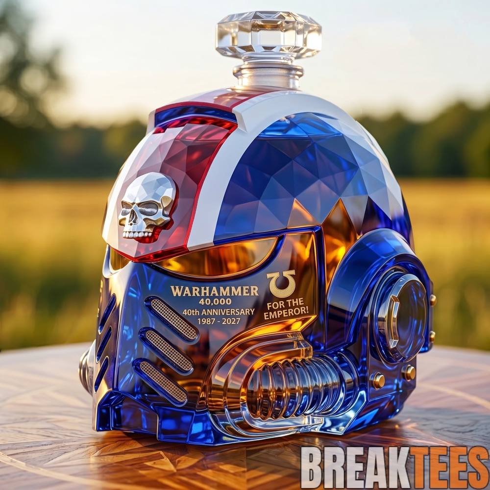 Warhammer 40K 40th Anniversary Whiskey Bottle Warhammer 40K 40th Anniversary Whiskey Bottle
