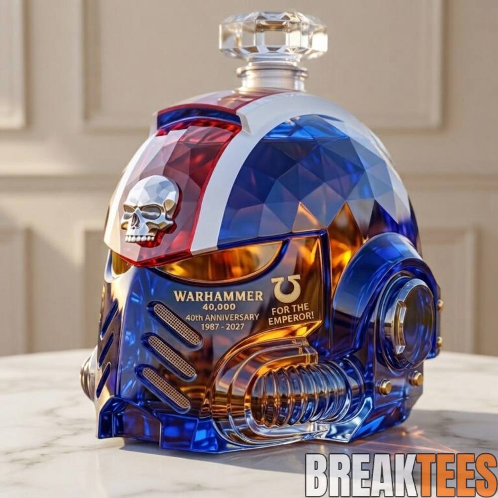 Warhammer 40K 40th Anniversary Whiskey Bottle Warhammer 40K 40th Anniversary Whiskey Bottle