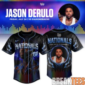 Washington Nationals x Jason Derulo Postgame Summer Concert Series Jersey