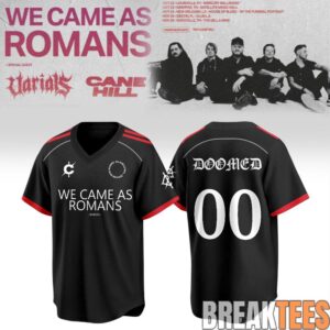 We Came as Romans EMERGENCY BROADCAST TOUR Edition 2026 Baseball Jersey