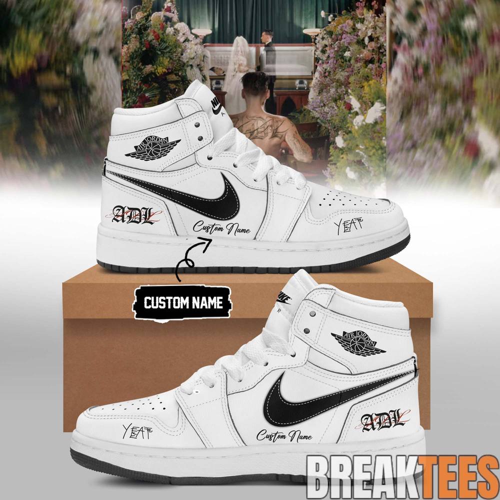 YEAT LOVE/LYFE Tour Custom Air Jordan 1 Shoes YEAT LOVE/LYFE Tour Custom Air Jordan 1 Shoes