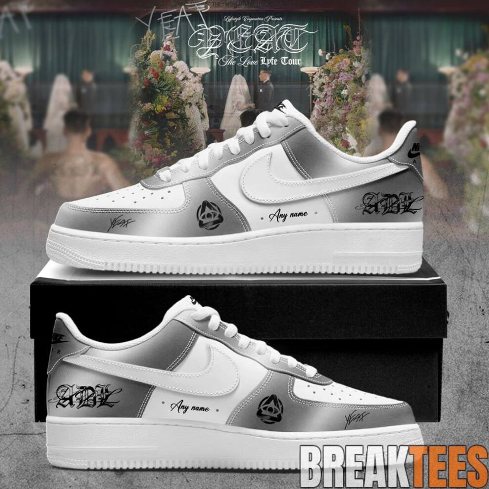 YEAT The LOVE-LYFE Tour 2026 Air Force 1 Shoes YEAT The LOVE-LYFE Tour 2026 Air Force 1 Shoes