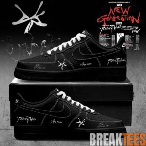 Young Thug And YSL – The New Generation Tour 2026 Signature Custom AF1 Shoes 1