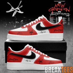 Young Thug And YSL – The New Generation Tour 2026 Signature Custom AF1 Shoes 2