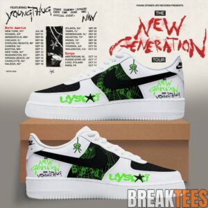 Young Thug – The New Generation World Tour 2026 Limited AF1 Shoes