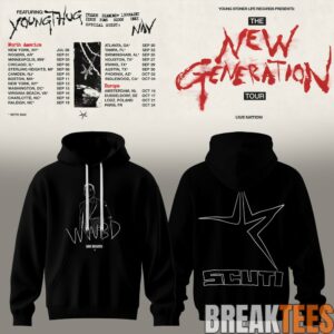 Young Thug – The New Generation World Tour 2026 Limited Hoodie