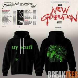 Young Thug – The New Generation World Tour 2026 Limited Hoodie 1