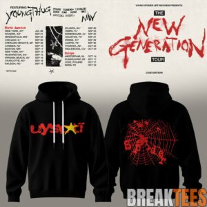 Young Thug – The New Generation World Tour 2026 Limited Hoodie 2