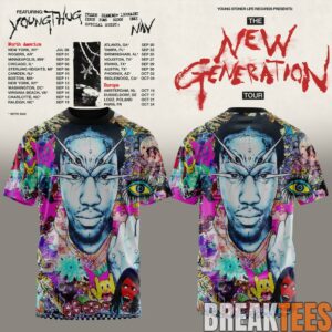 Young Thug – The New Generation World Tour 2026 Limited Shirt 1