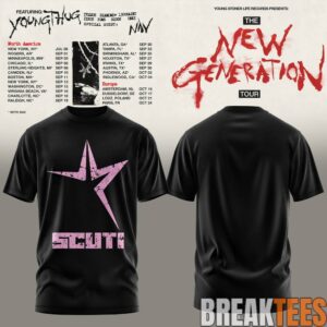 Young Thug – The New Generation World Tour 2026 Limited Shirt 2D 2