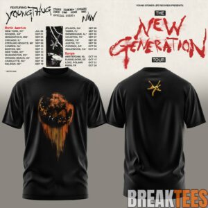 Young Thug – The New Generation World Tour 2026 Limited Shirt 2
