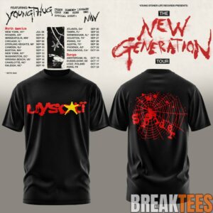 Young Thug – The New Generation World Tour 2026 Limited Shirt 3