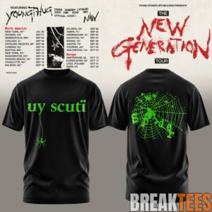 Young Thug – The New Generation World Tour 2026 Limited Shirt 4