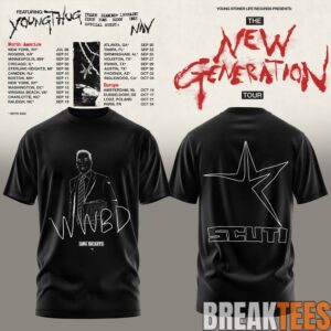 Young Thug – The New Generation World Tour 2026 Limited Shirt 5