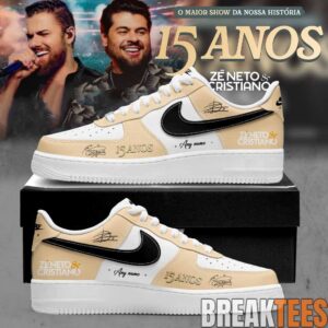 ZÉ NETO E CRISTIANO x celebrates 15 years of Zé Neto & Cristiano’s careers AF1 Shoes 1