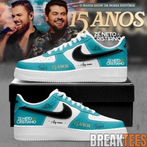 ZÉ NETO E CRISTIANO x celebrates 15 years of Zé Neto & Cristiano’s careers AF1 Shoes 2