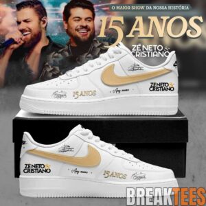 ZÉ NETO E CRISTIANO x celebrates 15 years of Zé Neto & Cristiano’s careers AF1 Shoes 4