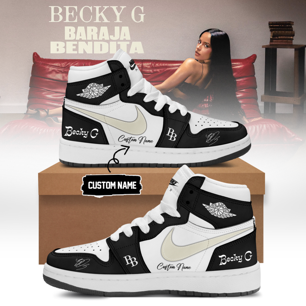 Becky G “Baraja Bendita” Album 2026 Limited Edition Custom Air Force 1 Shoes Becky G “Baraja Bendita” Album 2026 Limited Edition Custom Air Force 1 Shoes