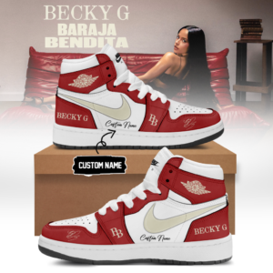 Becky G “Baraja Bendita” Album 2026 Limited Edition Custom Air Jordan 1 Shoes
