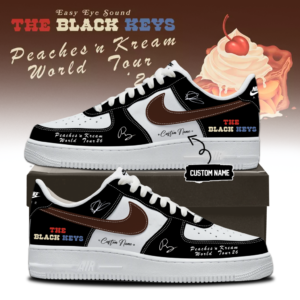The Black Keys “Peaches ‘n Kream World Tour” 2026 Custom AF1 Shoes